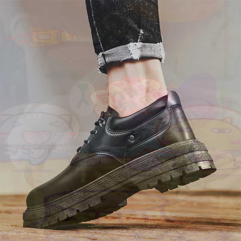 Men'S Grooming Uk - Dark Natural Leather Fashion Trainers Tennis