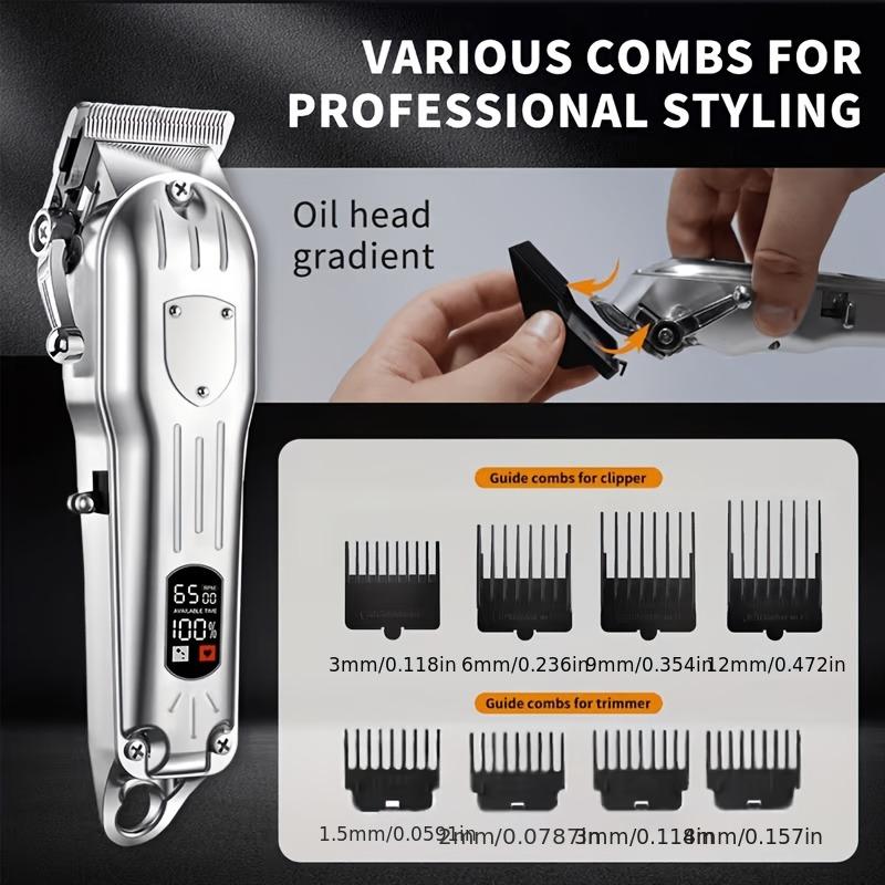 USB Rechargeable Hair Clipper  - огляд і ціна Men'S Grooming Gift Set