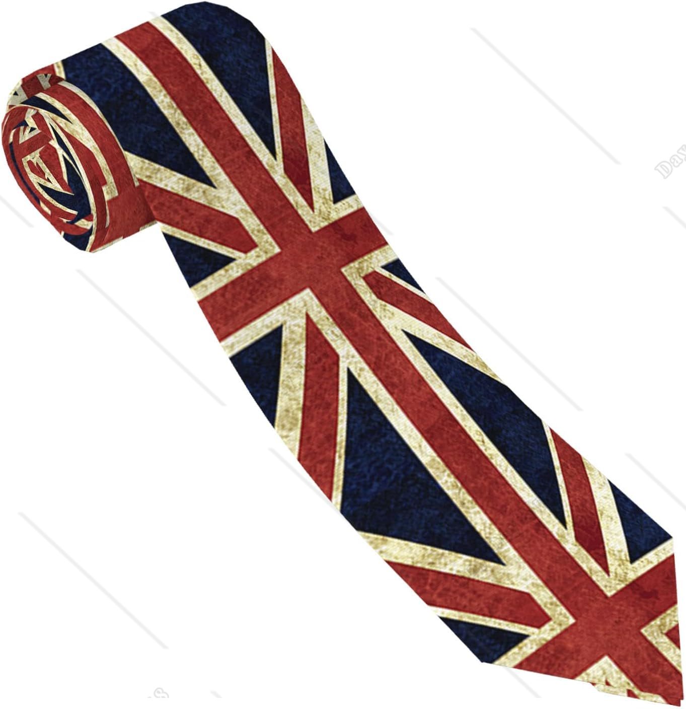UK Flag Men's Tie Necktie Form - огляд і ціна Men'S Grooming Uk