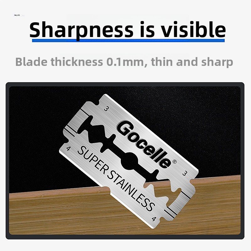 Double Edge Vintage Style Stai - огляд і ціна Men'S Grooming Eyebrow Trimming